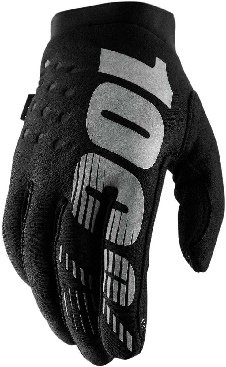 100% BRISKER Cold Weather Motocross & Mountain Bike Gloves - Warm Winter MTB & MX Powersport Racing Protective Gear image 2