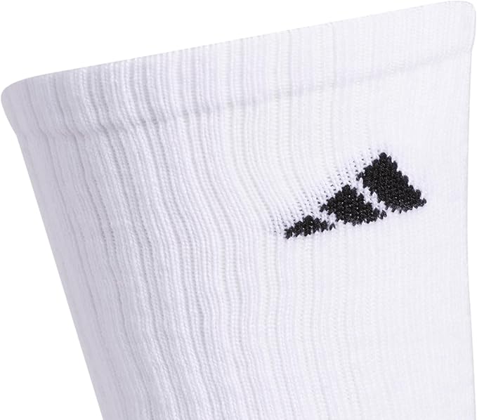 adidas Men's Athletic Cushioned Crew Socks (6 Pairs) Durable & Comfortable image 4
