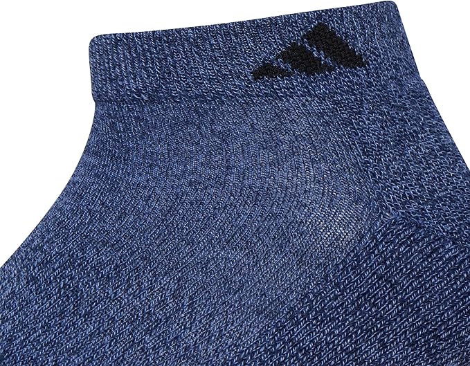 adidas Men's Athletic Cushioned Low Cut Ankle Socks (6 Pairs) Durable & Comfortable image 4