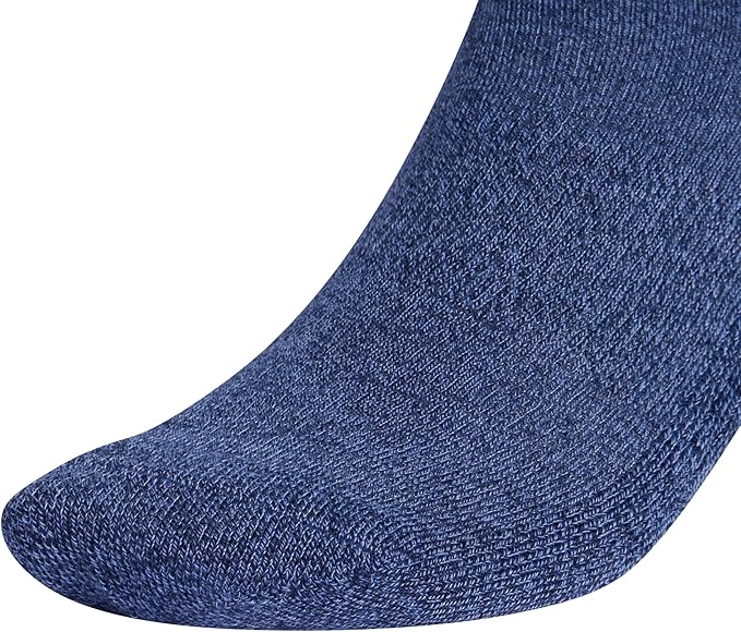 adidas Men's Athletic Cushioned Low Cut Ankle Socks (6 Pairs) Durable & Comfortable image 5