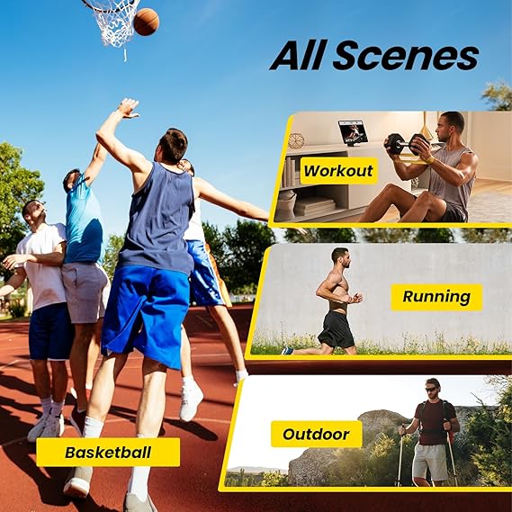 BALENNZ Athletic Shorts for Men with Pockets and Elastic Waistband Quick Dry Activewear image 5