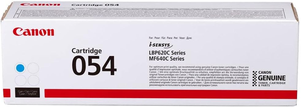 Canon Cartridge 054 C with 1200 Pages, Cyan, 1 pc(s), 3023C002