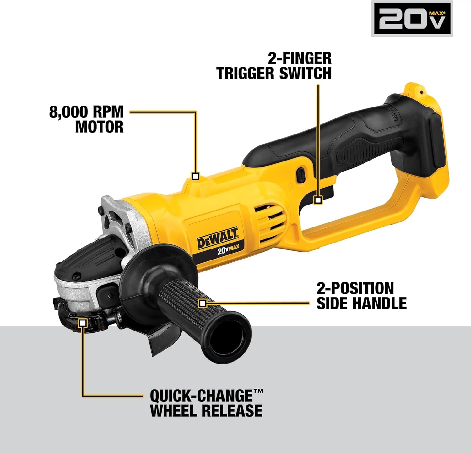 DEWALT 20V MAX Power Tool Combo Kit, 10 Tool Cordless Power Tool Set, 2 Batteries, Charger and 2 Bags Included, Dewalt Brushless Combo Kit (DCK1021D2) image 5