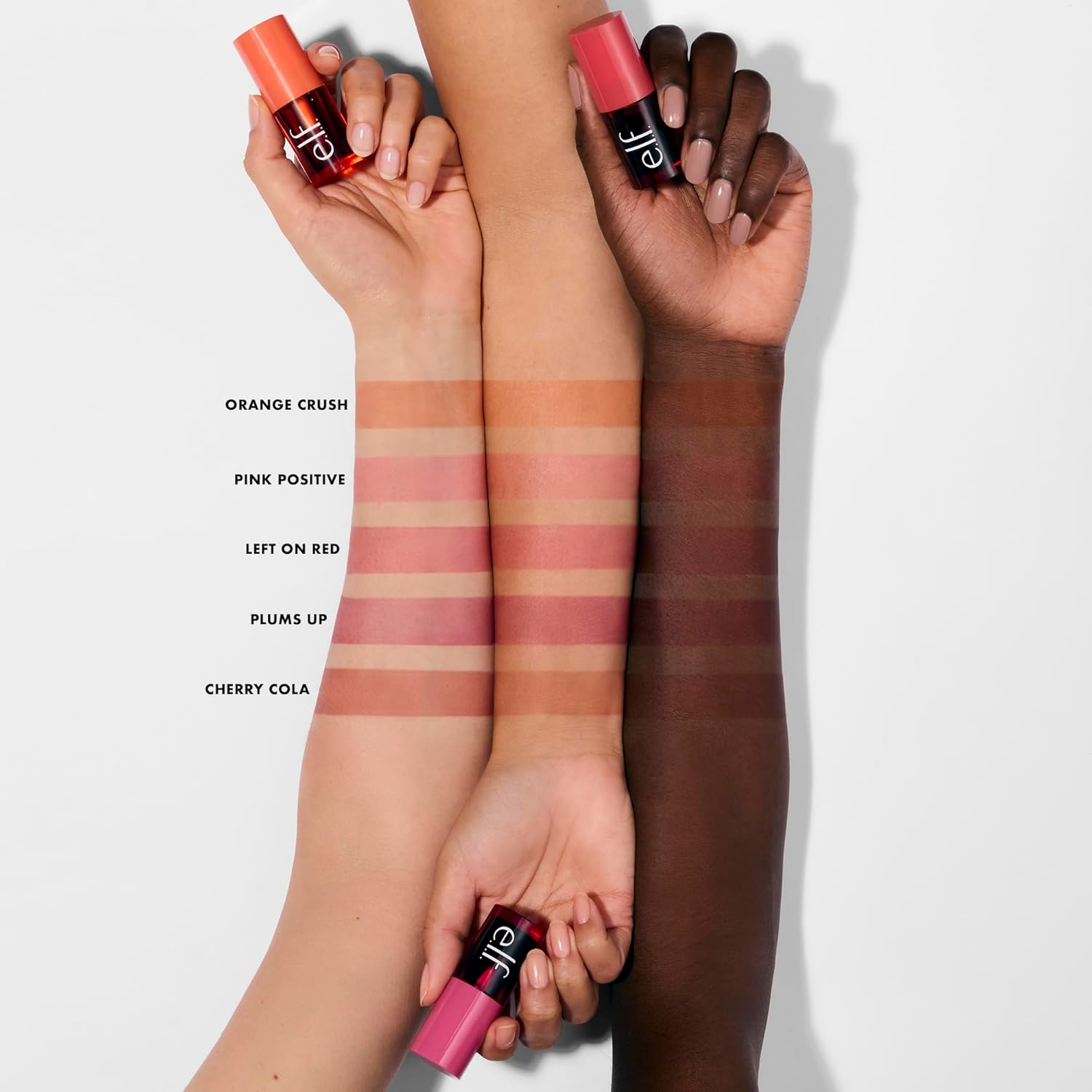 e.l.f. Sheer For It Blush Tint, Multi-Use, Long-Lasting Lip & Cheek Makeup, Creates A Natural Flush Finish, Vegan & Cruelty-Free, Pink Positive image 6