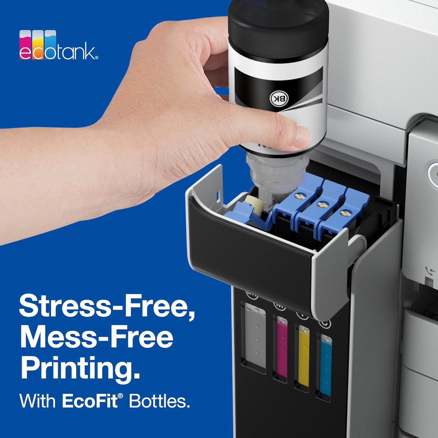 EPSON 542 EcoTank Pro Ink Ultra-high Capacity Bottle Black (T542120-S) Works with ET-5150, 5170, 5180, 5800, 5850, 5880, 16600, 16650 image 4