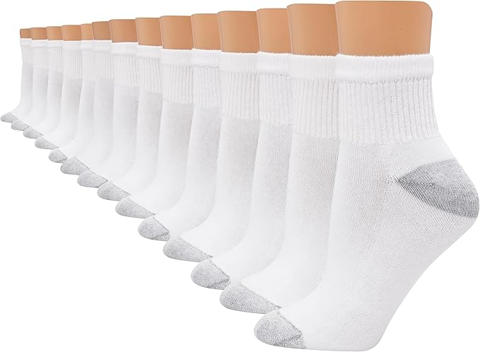 Hanes Women's Socks Pack, Ankle, Crew, No Show Socks, Moisture-wicking, Multi Pack