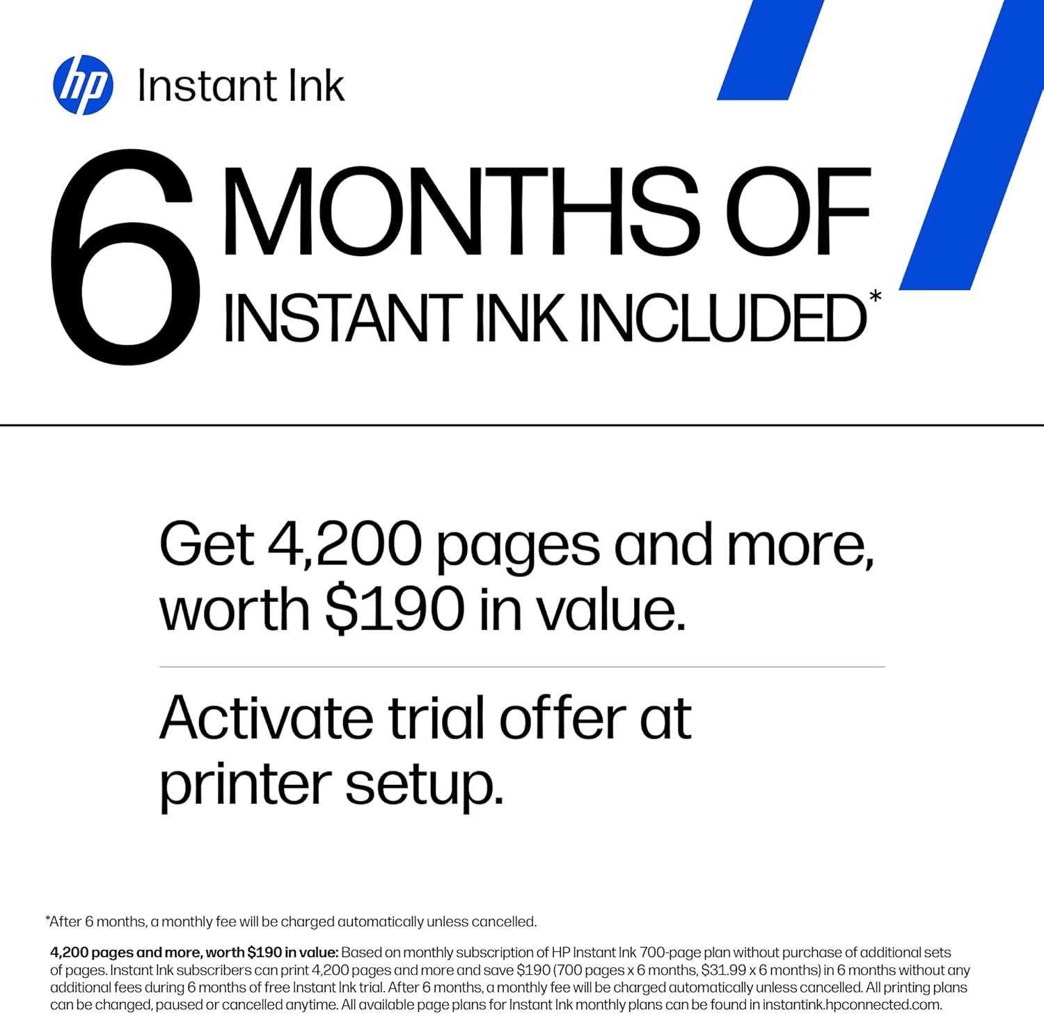 HP DeskJet 2923 Wireless All-in-One Color Inkjet Printer, Scanner, Copier, 6 Month Trial of Instant Ink Included, AI-Capable (B18JWA) image 3