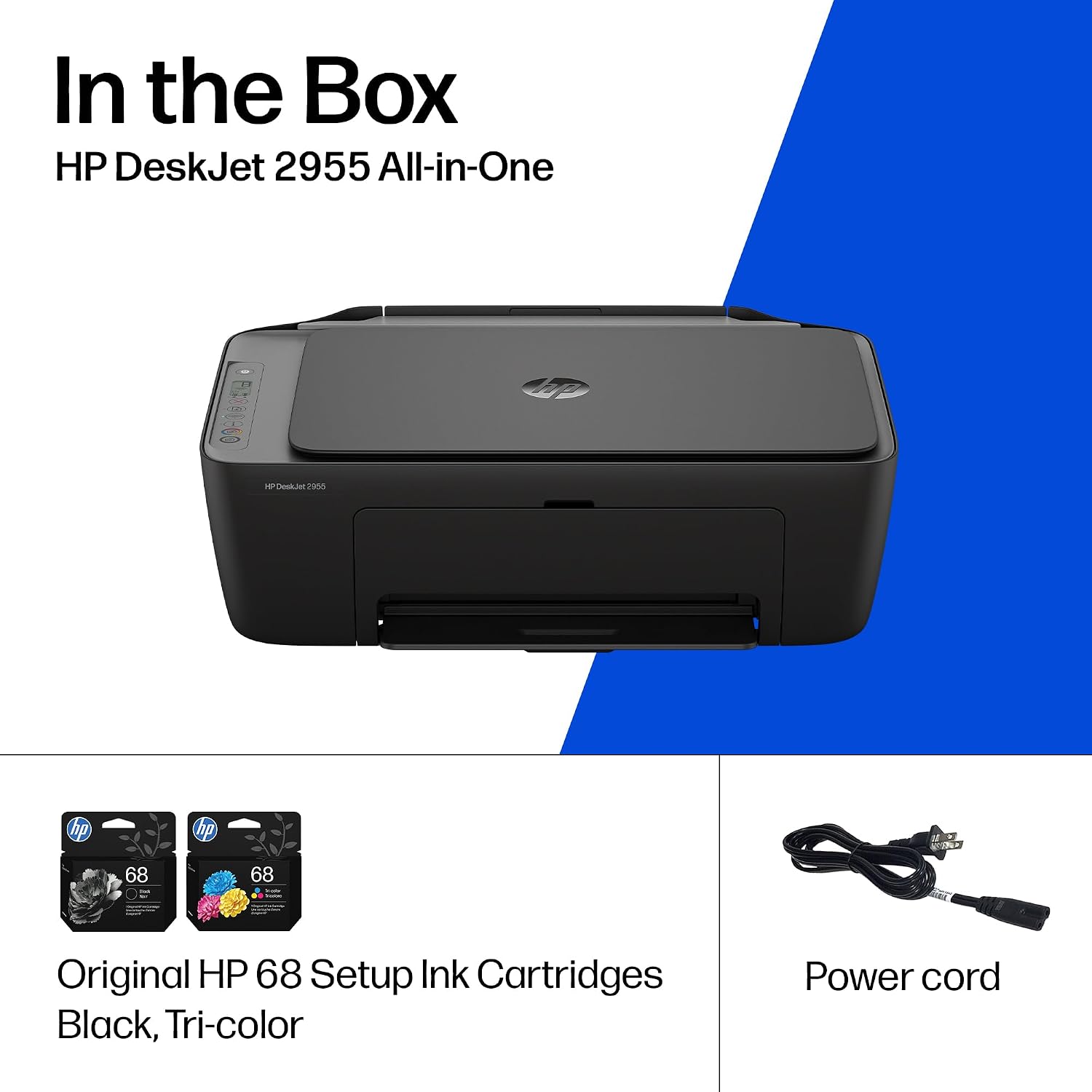 HP DeskJet 2955 Wireless All-in-One Color Inkjet Printer, Scanner, Copier, Best-for-Home, 3 Month Trial of Instant Ink Included, AI-Capable (A24HJA) image 4