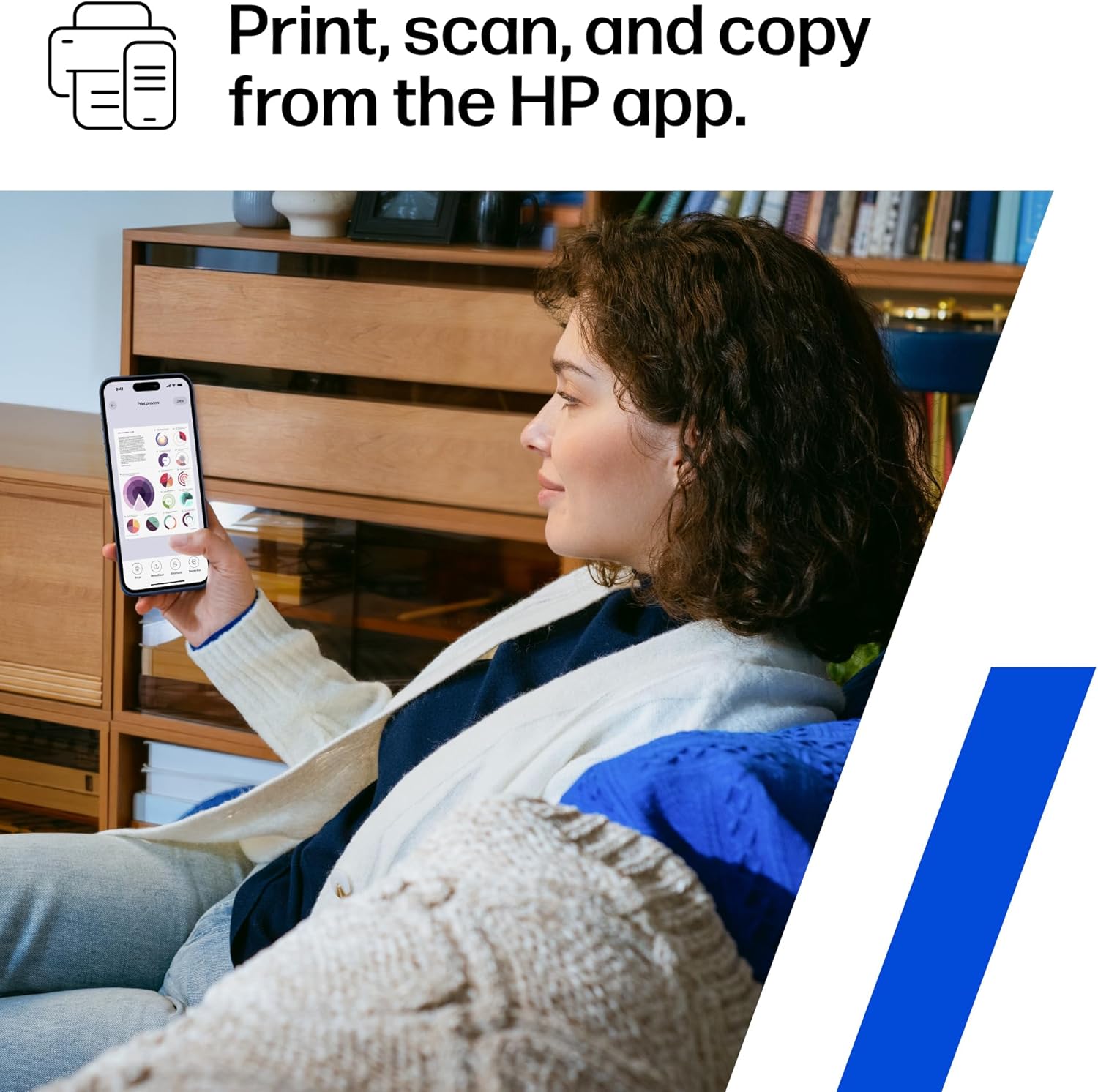 HP OfficeJet Pro 8125 Wireless All-in-One Color Inkjet Printer, Print, Scan, Copy, ADF, Duplex Printing Best-for-Home Office, 3 Month Trial of Instant Ink Included, AI-Capable (C2VJ4A) image 5