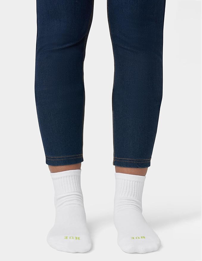 HUE Women's Mini Crew Sock 6-pack image 2