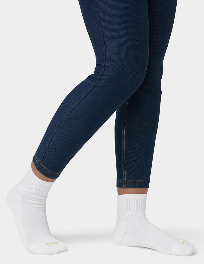 HUE Women's Mini Crew Sock 6-pack image 4