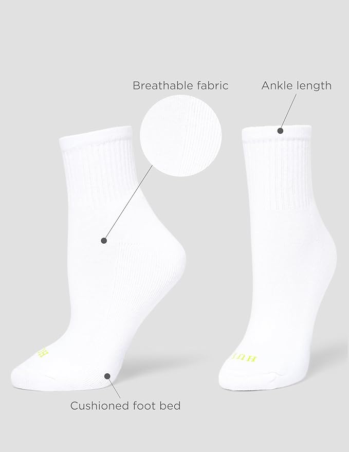 HUE Women's Mini Crew Sock 6-pack image 6