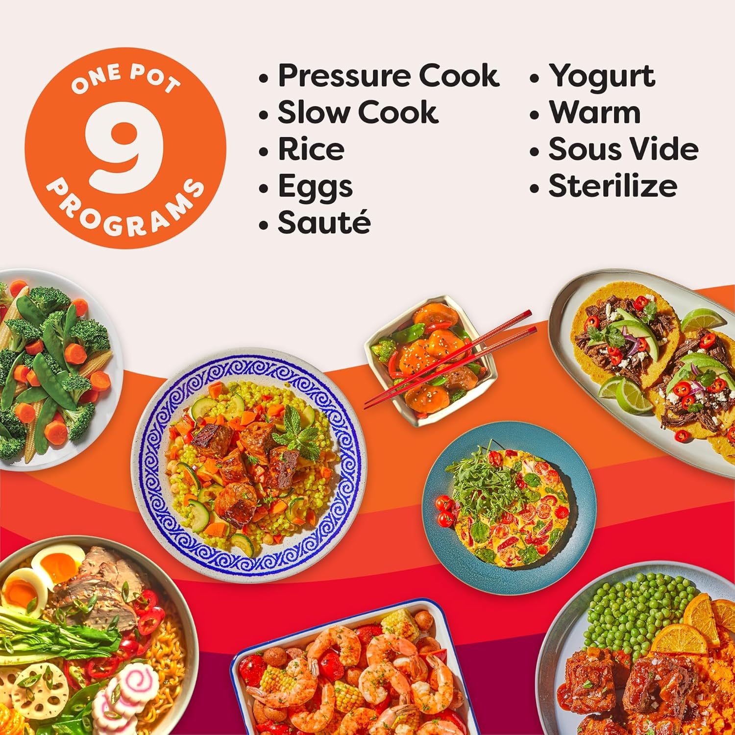 Instant Pot Duo Plus 9-in-1 Multicooker, Pressure Cooker, Slow Cook, Rice Maker, Steamer, Sauté, Yogurt, Warmer & Sterilizer, Includes App with Over 800 Recipes, Stainless Steel, 6 Quarts image 4