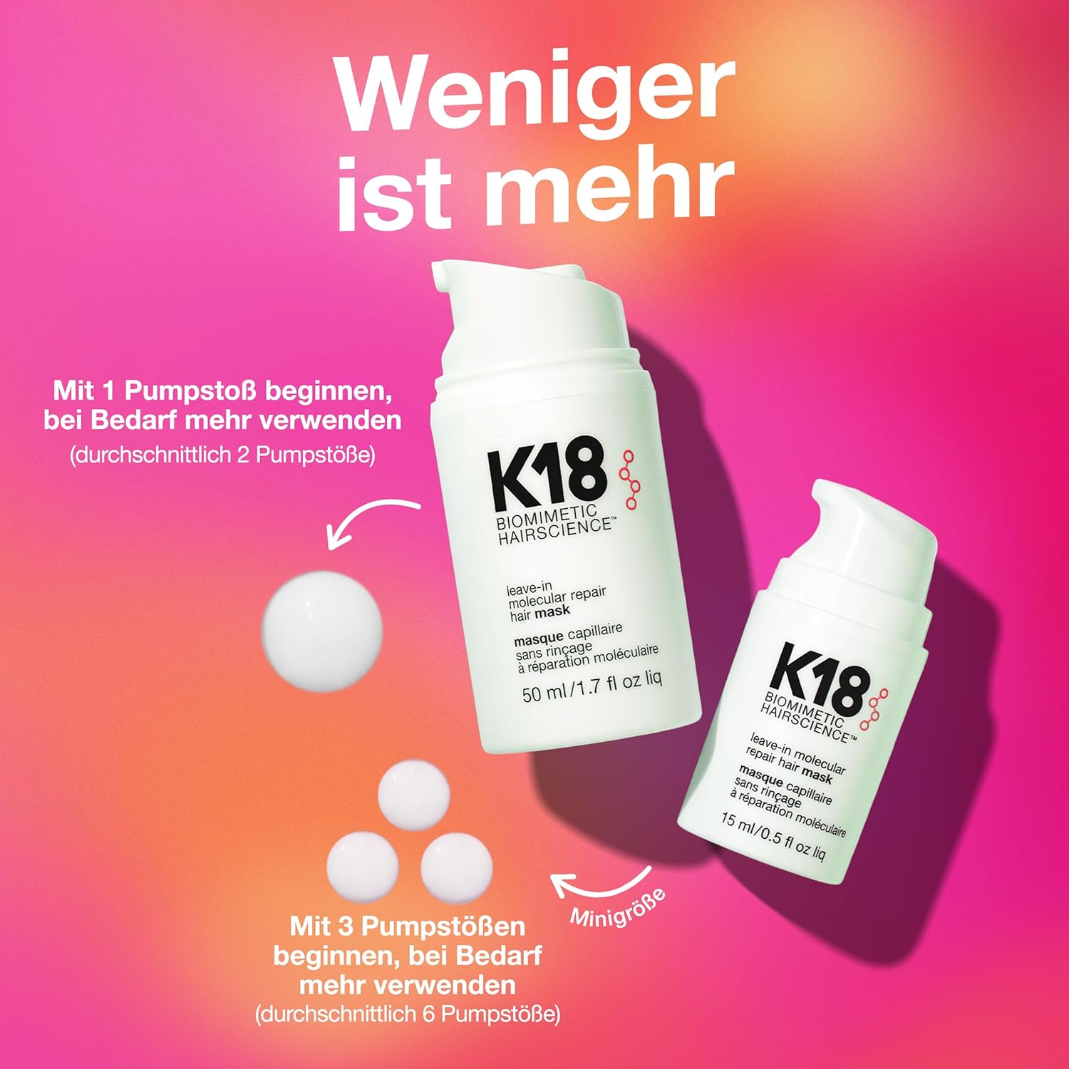 K18 Leave-In Repair Hair Mask image 5