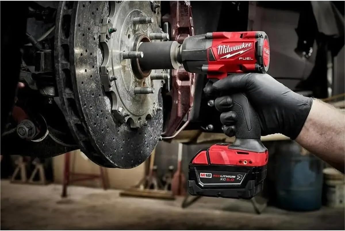 Milwaukee Electric - M18 Fuel 1/2 HTIW 3/8 MTIW Automotive Combo K image 5
