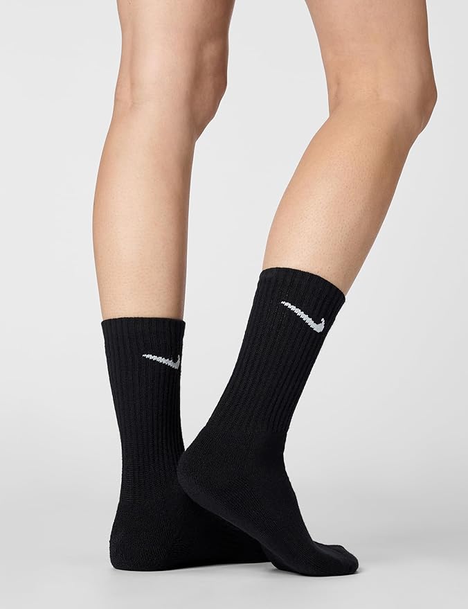 Nike Unisex Adult Everyday Cushioned Training Crew Socks (6-Pack) | Mens and Womens image 5