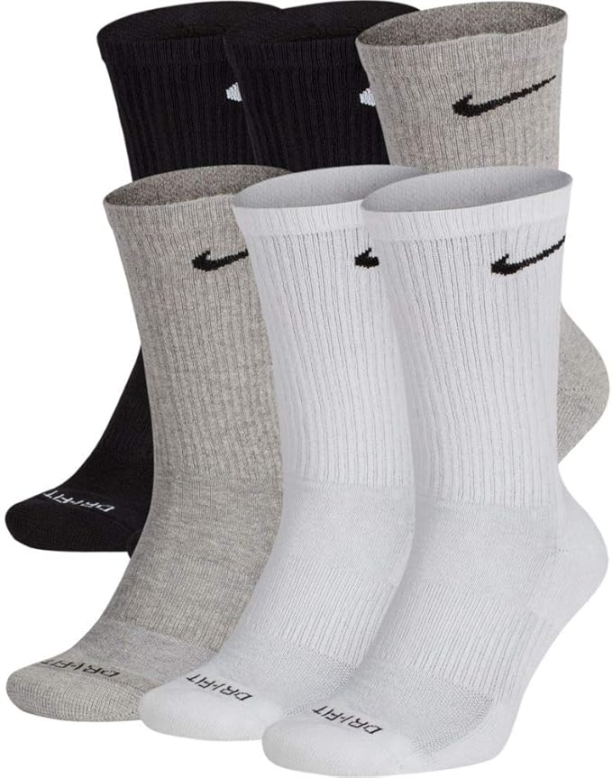 Nike Unisex Adult Everyday Max Cushioned Training Crew Socks (3 Pairs)