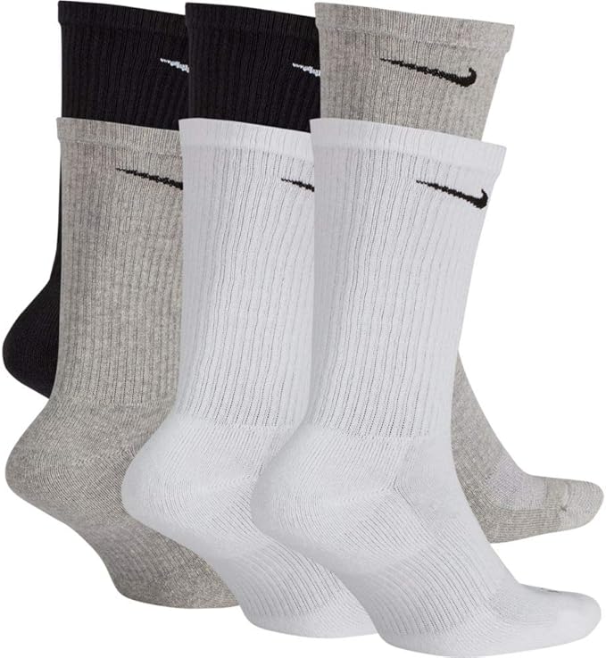 Nike Unisex Adult Everyday Max Cushioned Training Crew Socks (3 Pairs) image 2