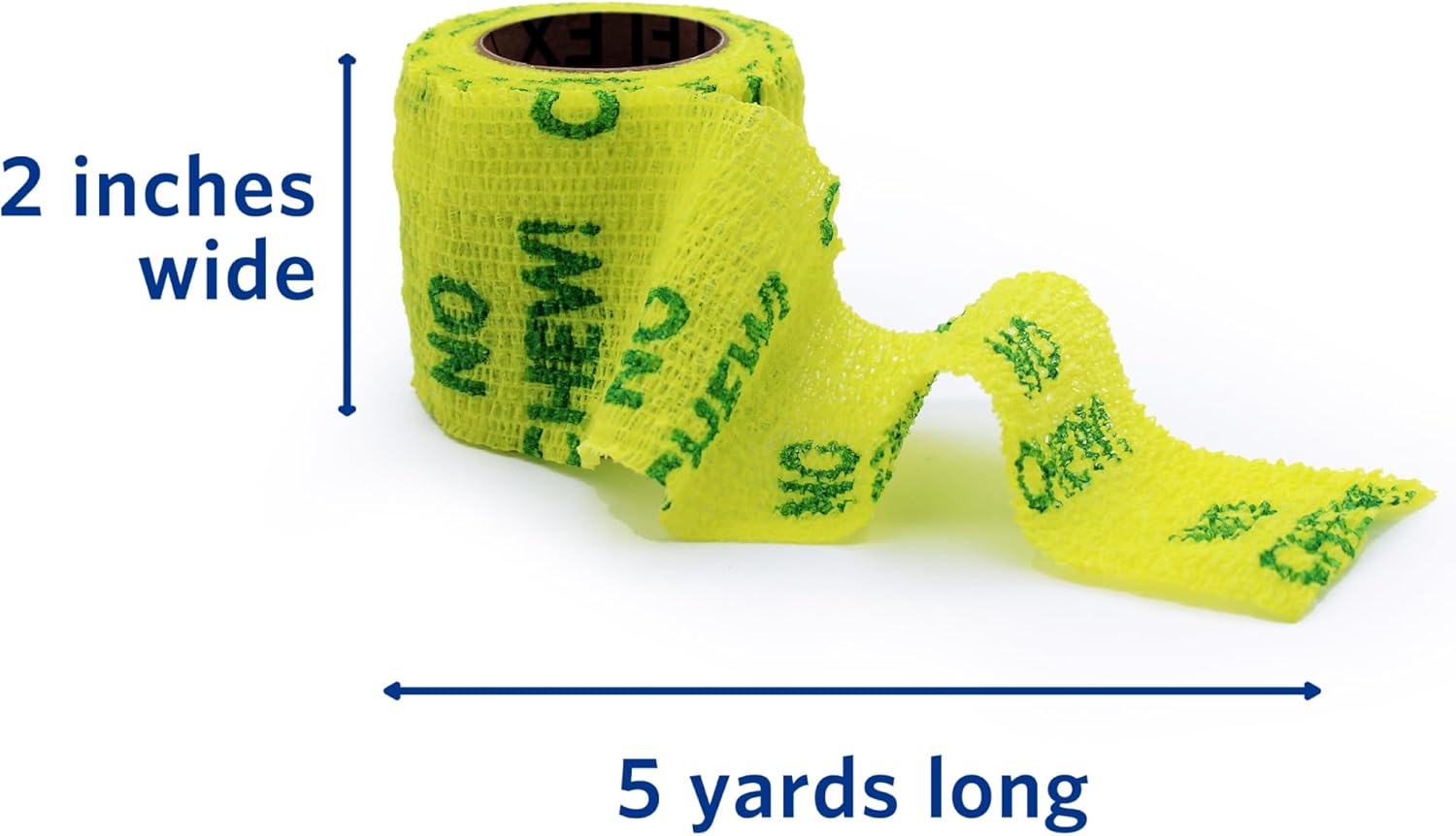 OVIK Health PetFlex No Chew – Flexible Self-Adhering Elastic Bandage for Wound Care – First Aid Wrap for Small Animals Like Dogs, Cats, and Other Pets - 2 inch, 2 Rolls image 5