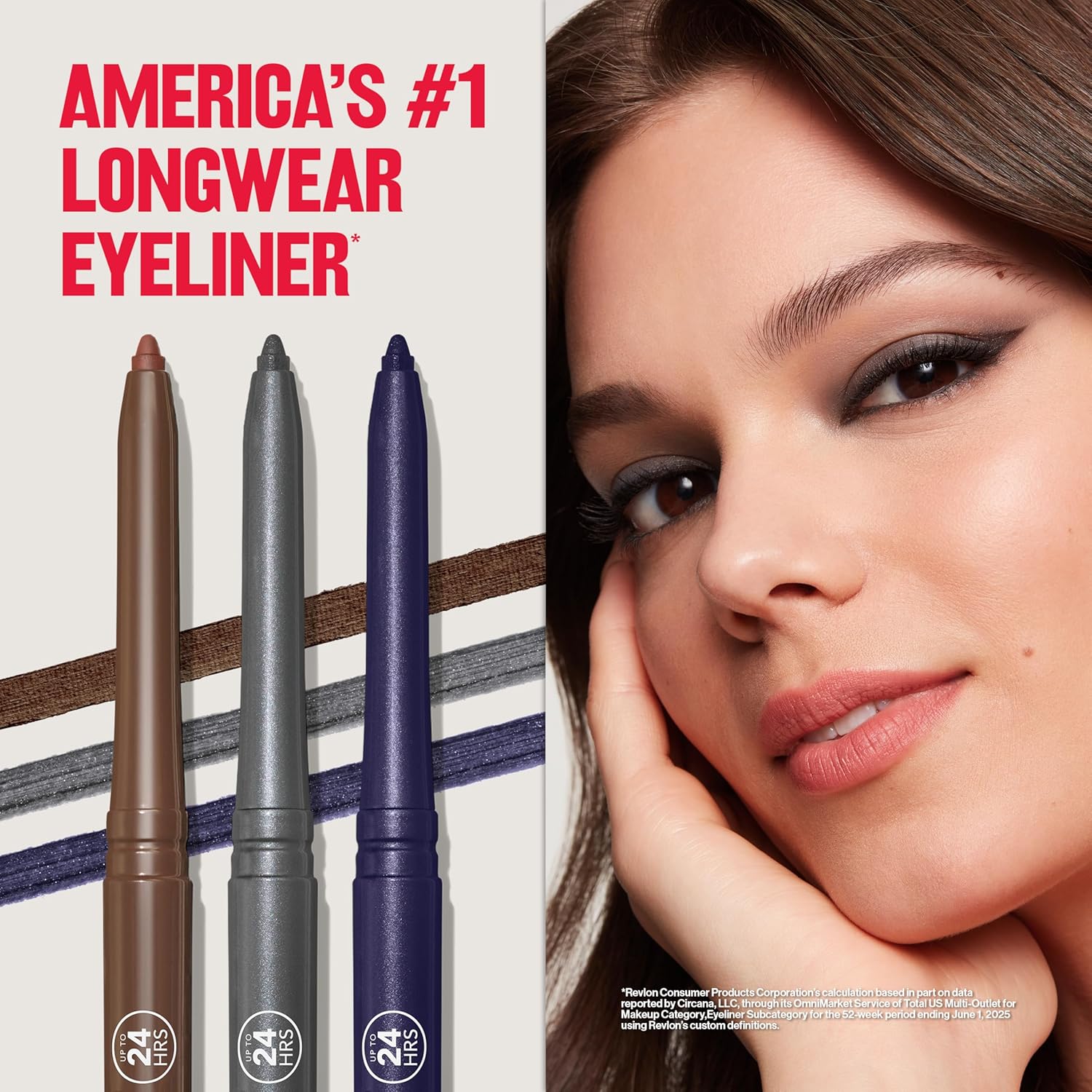 Revlon ColorStay Pencil Waterproof Eyeliner, Smudge-Proof, Eye Makeup with Built-In Sharpener, 202 Black Brown, 0.01 oz image 7
