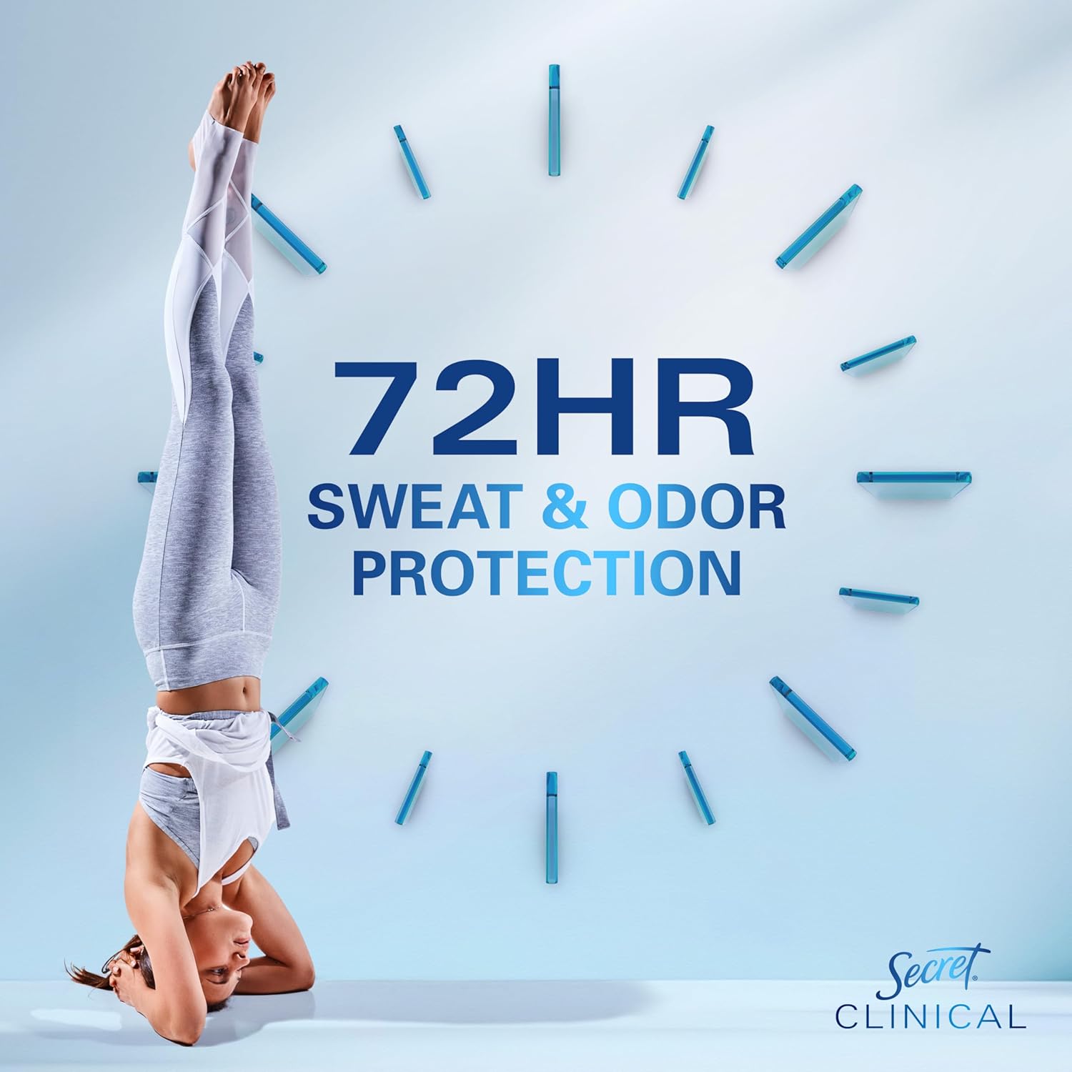 Secret Clinical Strength Antiperspirant Deodorant for Women, Stress Response, 3X Stress Protection, 72hr Sweat & Odor Protection, PH Balancing Minerals, Clear Gel, 1.6 oz image 2