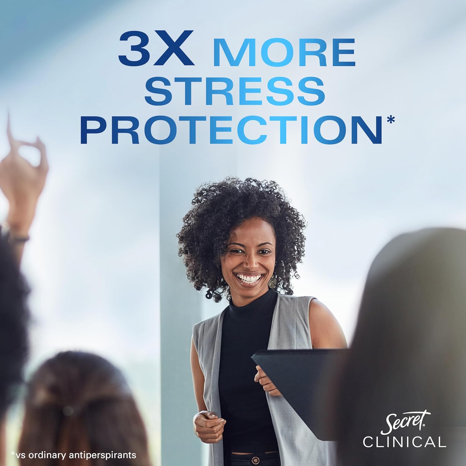Secret Clinical Strength Antiperspirant Deodorant for Women, Stress Response, 3X Stress Protection, 72hr Sweat & Odor Protection, PH Balancing Minerals, Clear Gel, 1.6 oz image 3