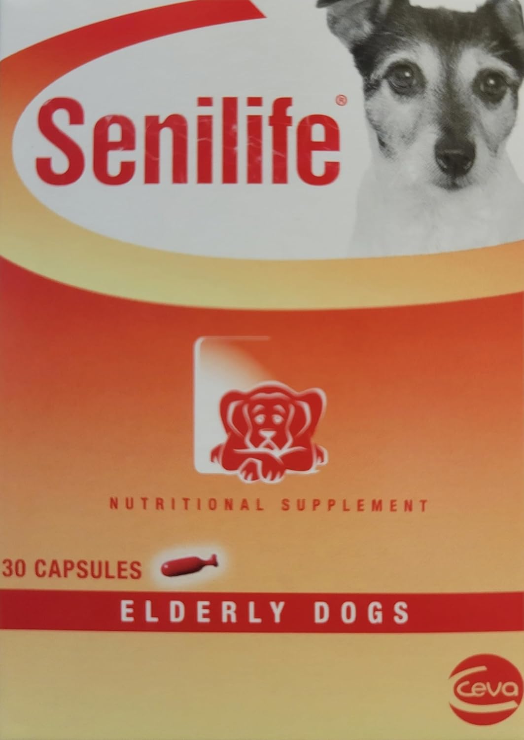 SEGMINISMART CEVA Animal Health D59010B Senilife Nutritional Supplement for Elderly Dogs- 30 capsules/ box image 4