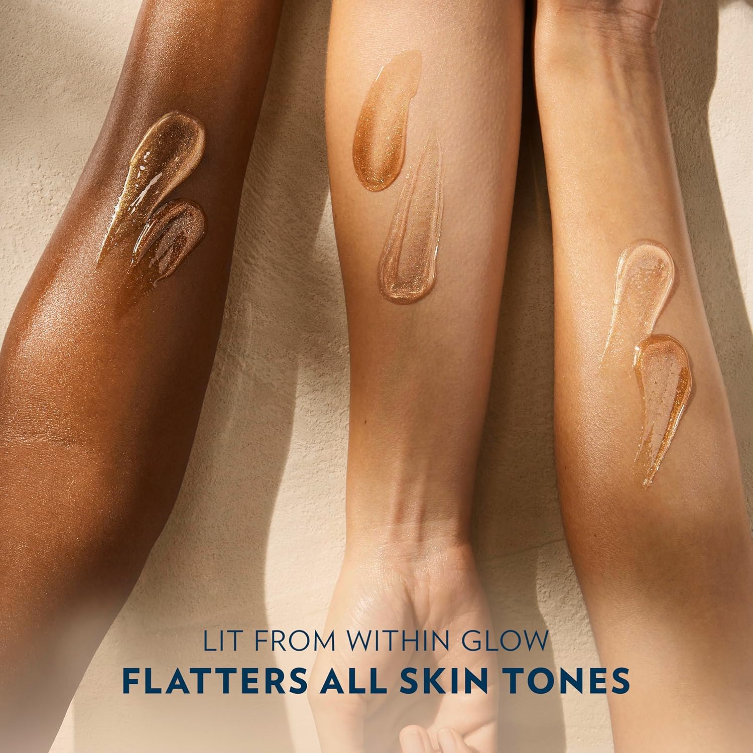 Vaseline Glazed and Glisten Golden Hour Body Gel Oil Glow Vanilla Cocoa Shimmering with Ultra-Hydrating Lipids and 100% Pure Cocoa Butter, 6.8 Oz image 5